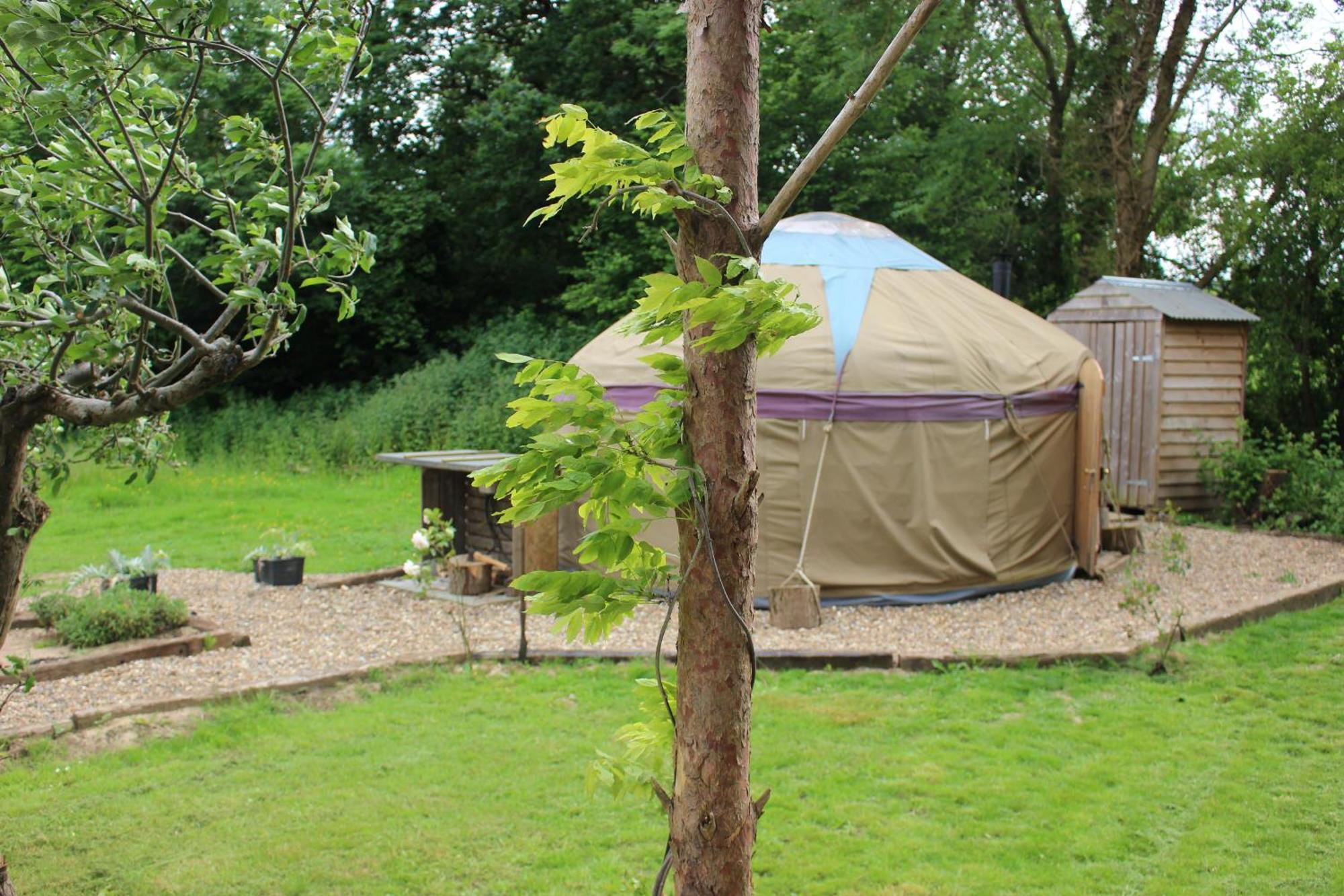 The Yurt At Worcesters Farm Кэнтербари Экстерьер фото